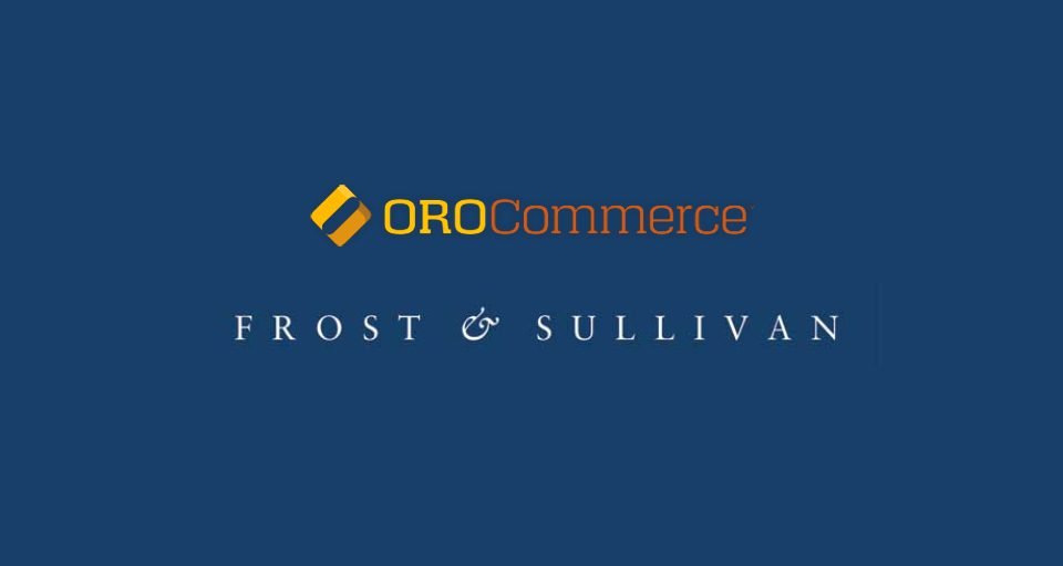 Frost & Sullivan: ''OroCommerce het #1 platform voor B2B e-commerce''
